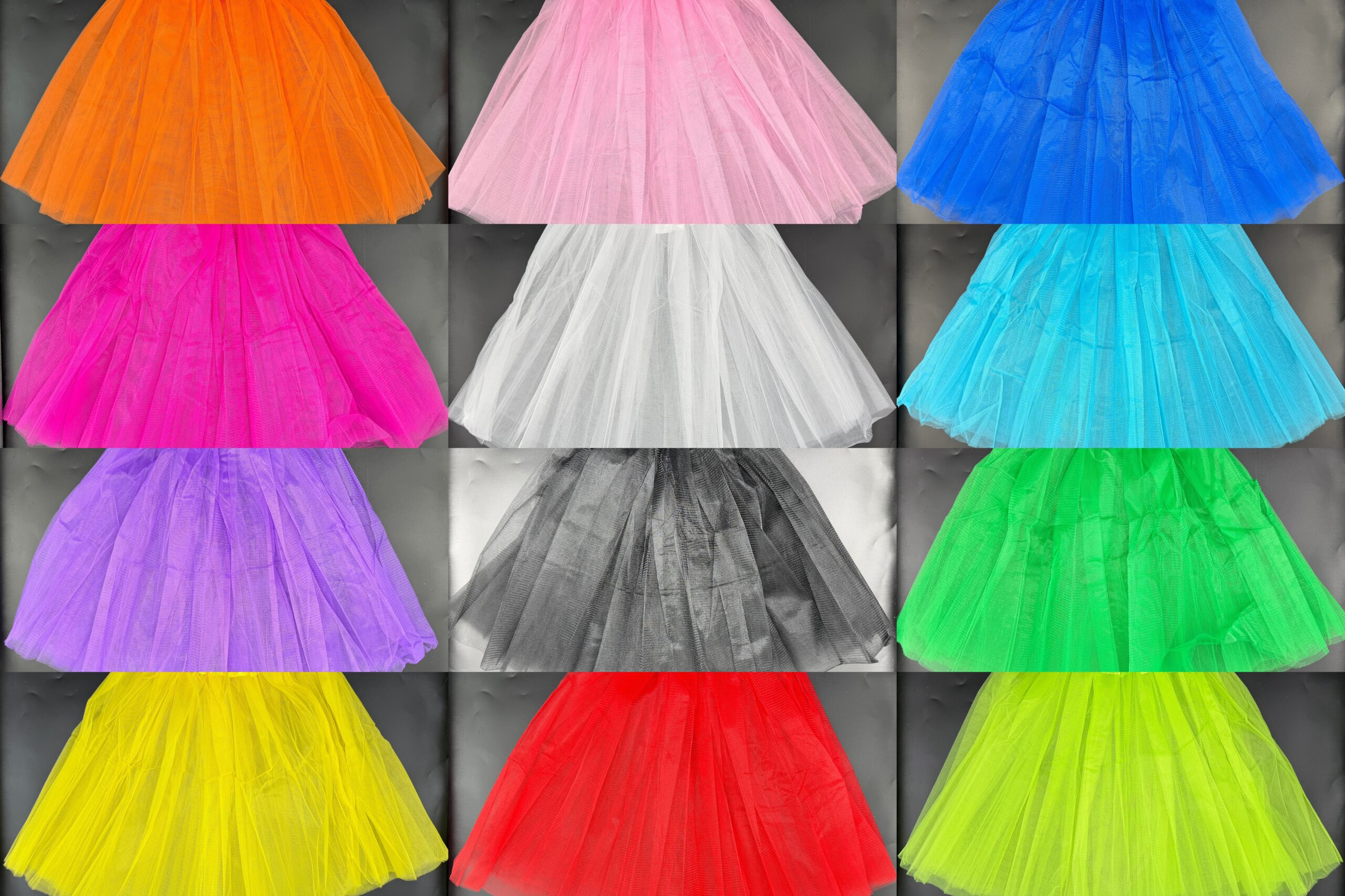 Tutú 40cm 3 capas para Adulto POR BULTO