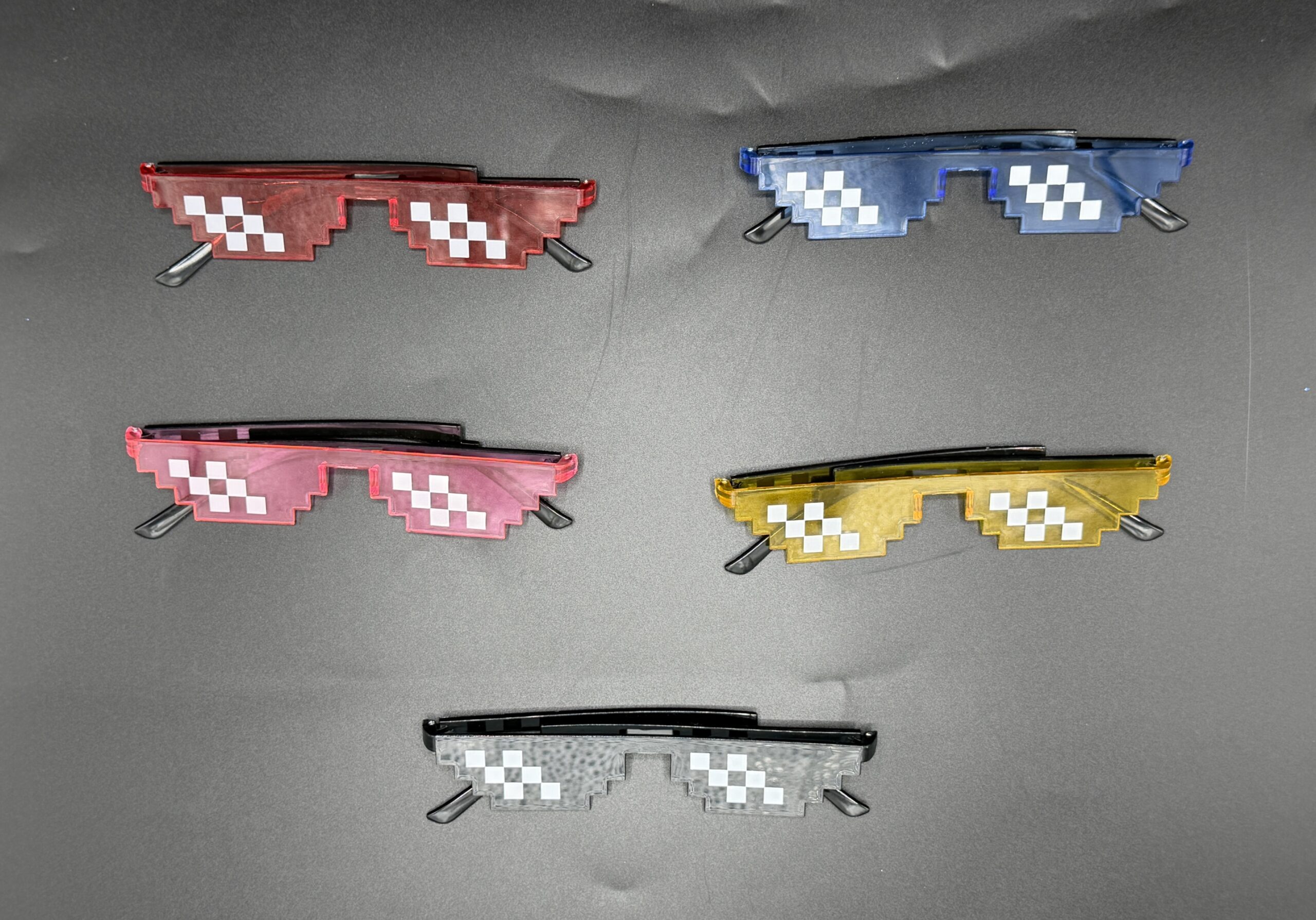 Anteojos Lentes Acrílicos Pixel *40U