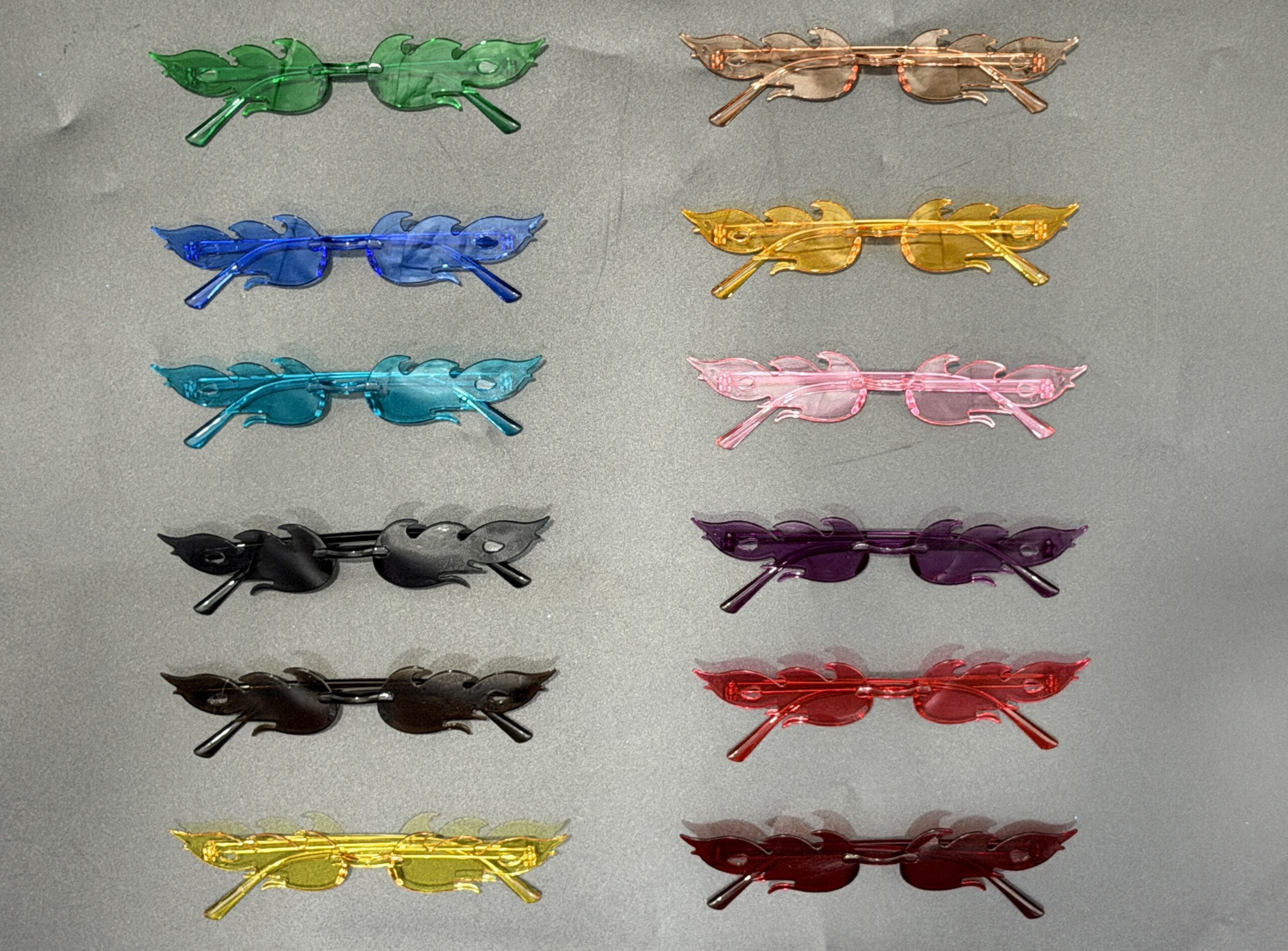 Anteojos Lentes Acrílicos Fuego *40U