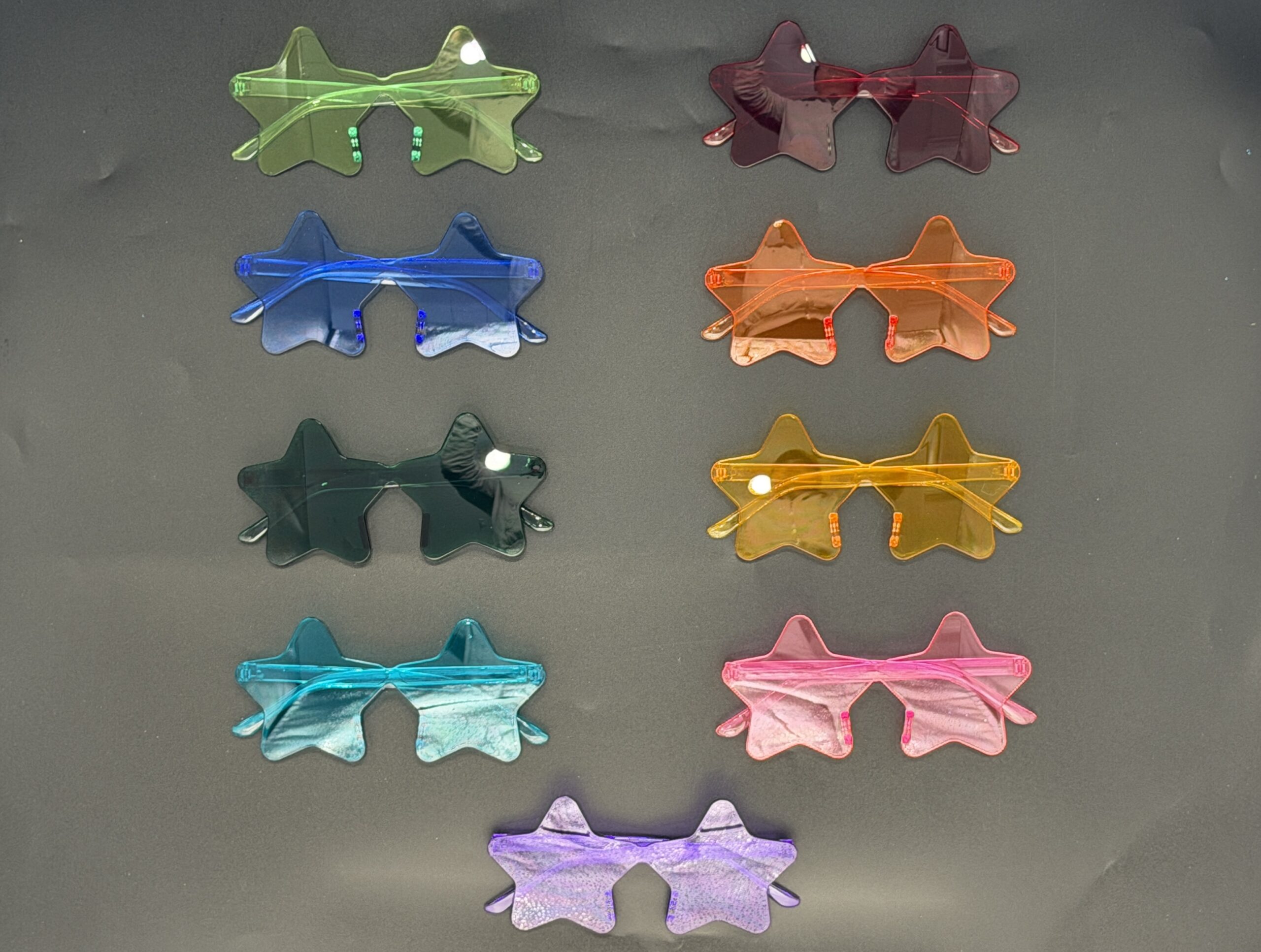 Anteojos Lentes Acrílicos Estrella *40U