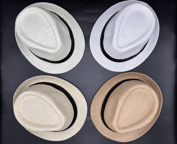 Sombrero Tanguero Paja Tejido*12U - Image 2