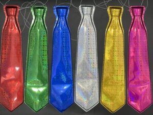 Corbatas Holografico*12U