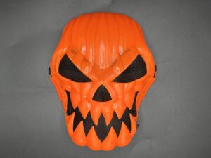 Máscara Rigida Calabaza Terrorífico *12U