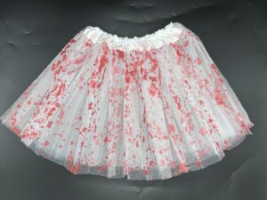 Tutú Sangrado Halloween 30cm 3capa*10U