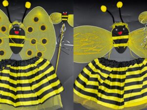 Set 4pcs Disfraz De Abeja Niñas POR BULTO