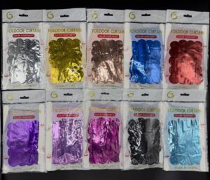 2M*1M Cortina Holografica POR BULTO