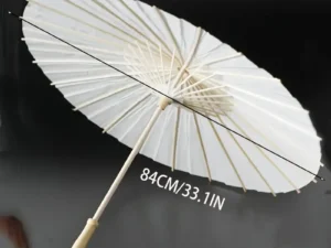 Sombrilla Paraguas Papel De Arroz