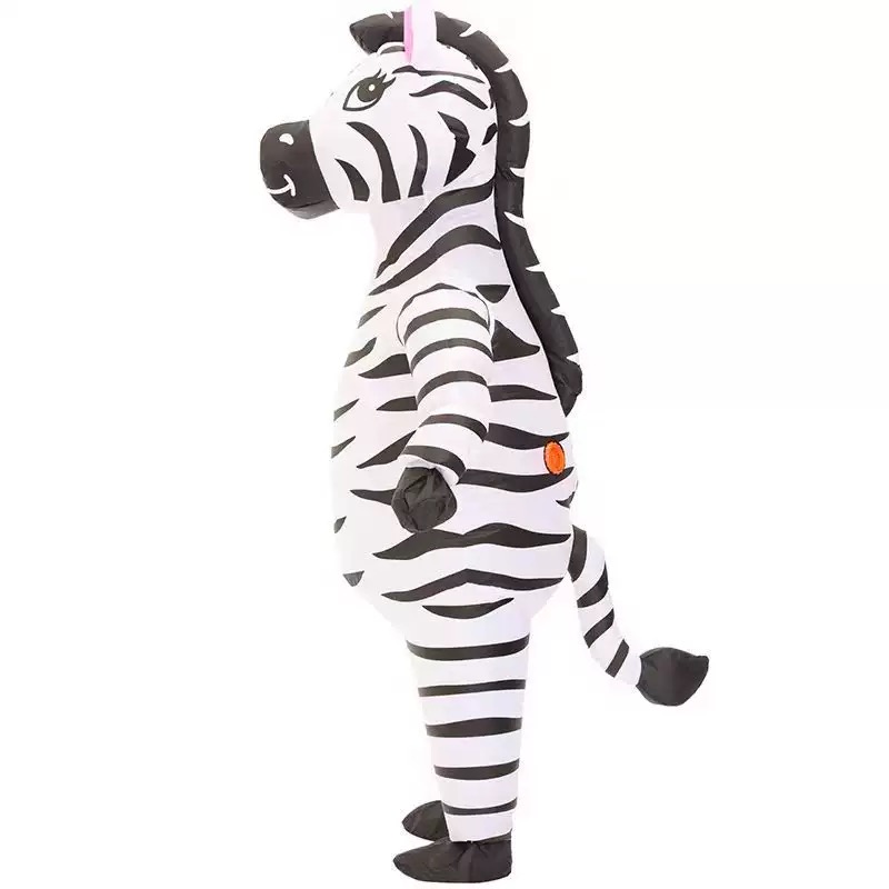 Disfraz Inflable De Cebra Adultos
