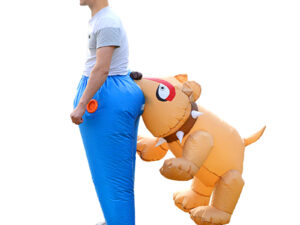 Disfraz Inflable De Perro Morder Adultos