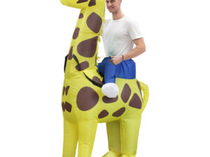 Disfraz Inflable De Jirafa Adultos