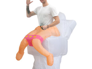 Disfraz Inflable De Inodoro Adultos