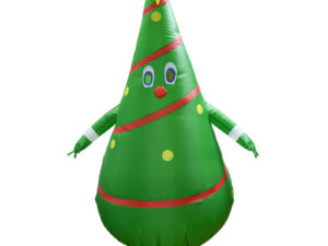 Disfraz Inflable De Árbol De Navidad Adultos