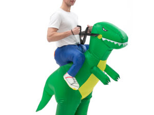 Disfraz Inflable De Dinosaurio T-rex Adultos