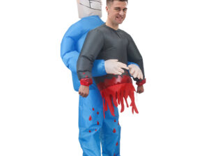 Disfraz Inflable De Doctor Aterrado Adultos