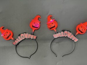 Vincha Calabaza Con Led X12U
