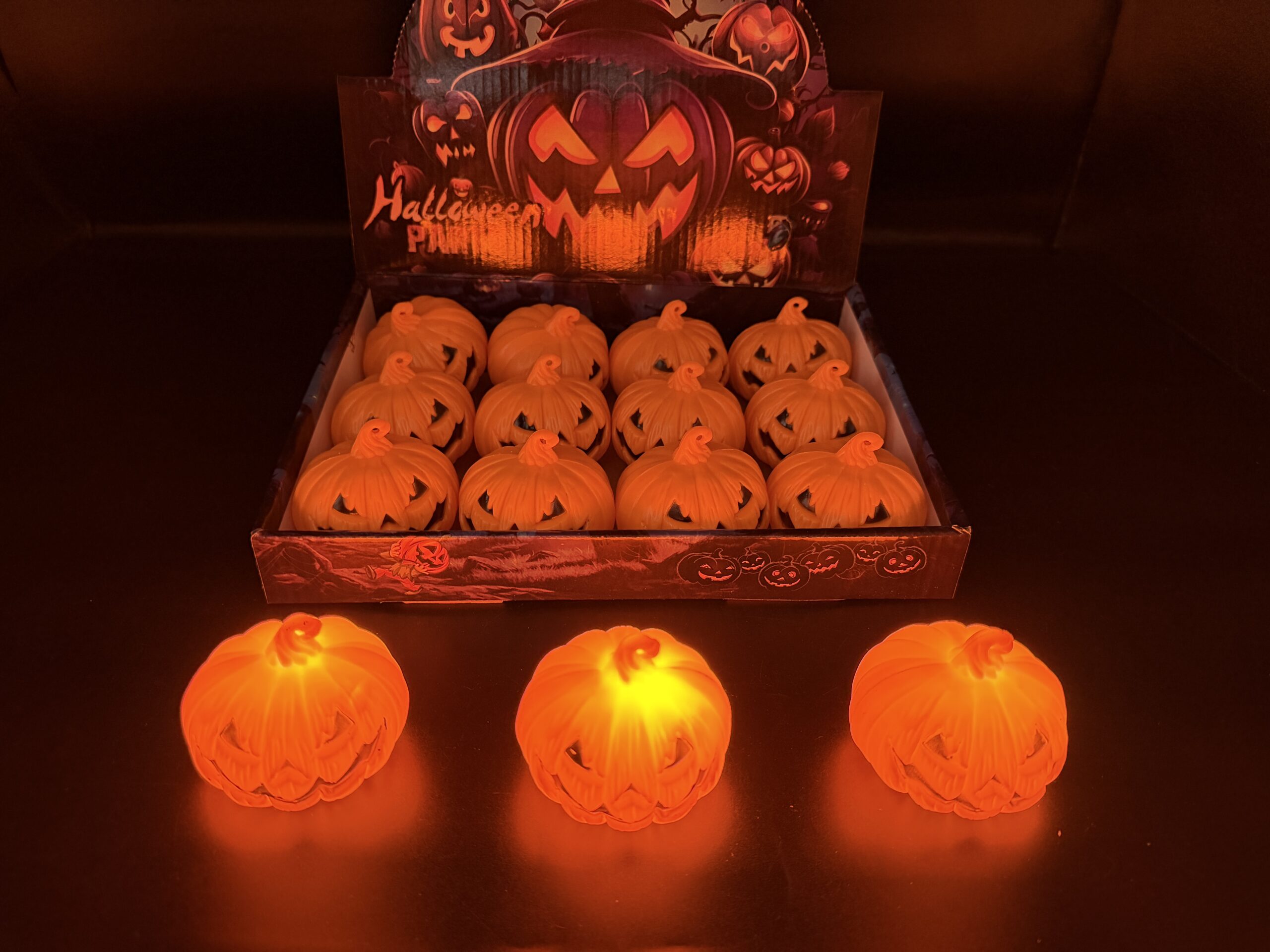Luz Led De Calabaza X12U - Imagen 2