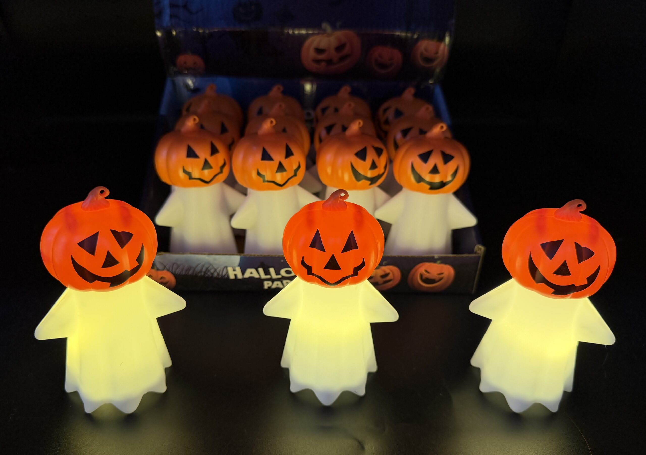 Luz Led De Calabaza De Fantasma X12U