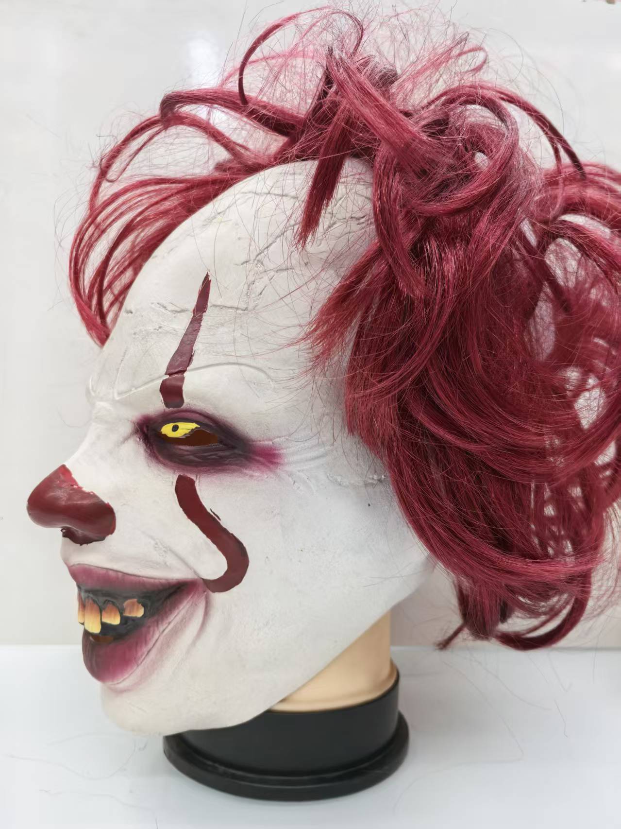Máscara De LATEX PAYASO IT MALO ASESINO - Imagen 2