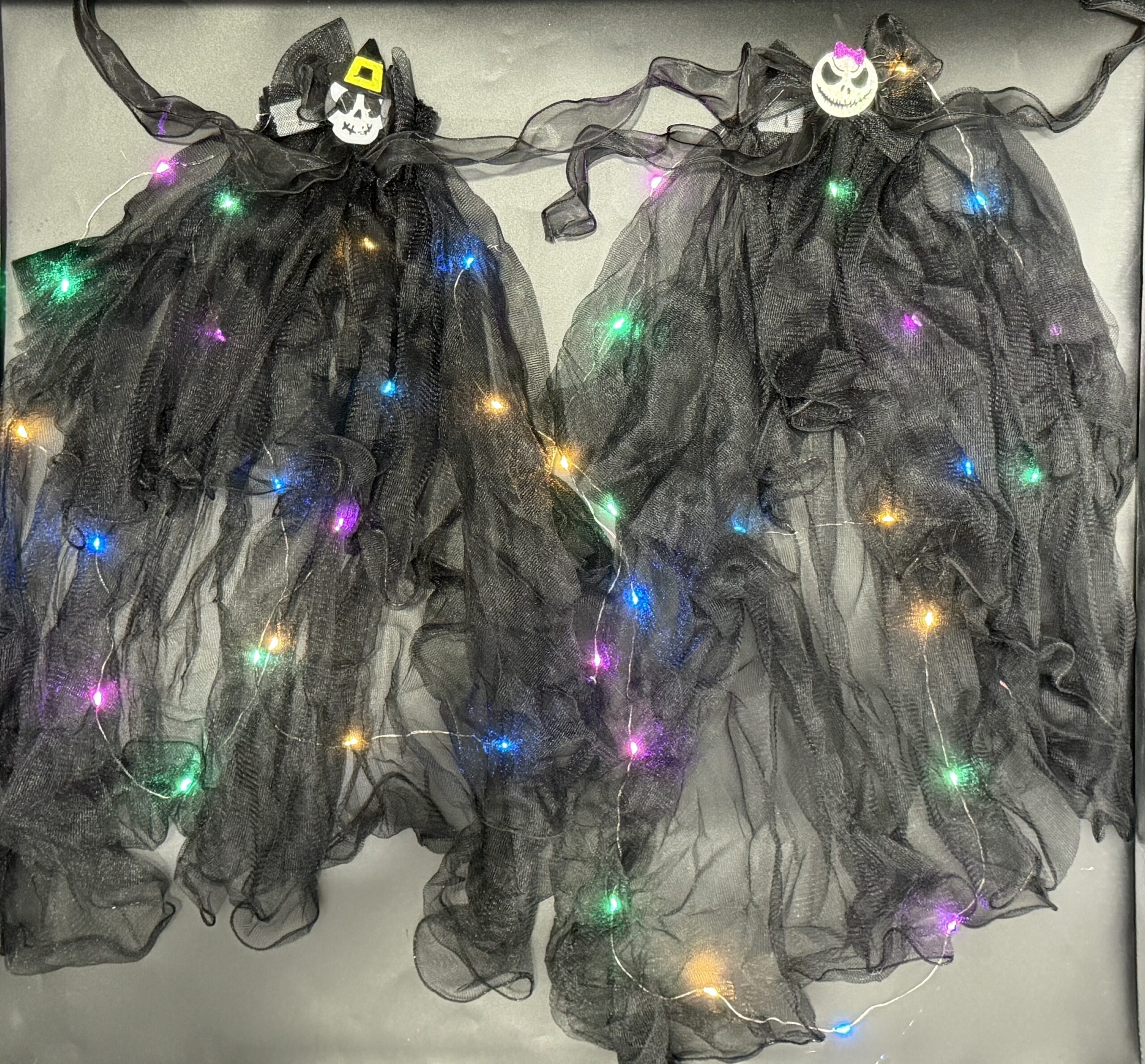 Velo De Halloween Con Led X12U